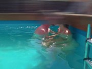 Preview 6 of I seduce him so he fuck me in the pool !