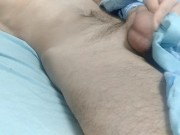 Preview 5 of This Huge Dick Woke Up So Horny That He Fucked The Mattress And Unloaded His Cum