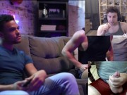 Preview 1 of Straight Guys Agree To First Time Sex - Reaction