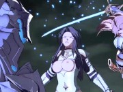 Preview 4 of 【GRANBLUE FANTASY Versus】裸MODまとめ【必殺技＋勝利ポーズ】NUDE MOD ALL