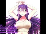 Preview 1 of Yuri Route: Lewd Ending "Yuri Can't Control Her Desires For You~!" ASMR (Audio Roleplay Preview)