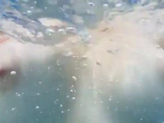 POV Tits Underwater in Slow Motion