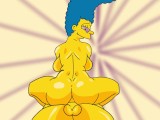 Marge Simpson Takes Hard Anal