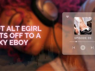 Hot E-Girl Gets off to a Sexy E-Boy [custom]