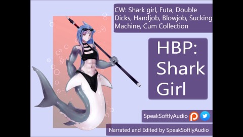 Hbp-chupando una doble polla Futa Shark Girl F / A