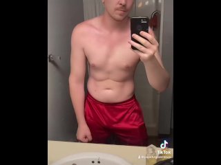 verified amateurs, fresh shaved head, vertical video, solo male