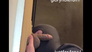 Hot straight married latino leaves wife for head. View from other side ava onlyfans gloryholefun1