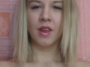 Preview 6 of Beautiful hairy pussy model Evelyne masturbation
