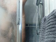 Preview 6 of The Guy with the Giant Cock Invites you to Take a Bath with Him and Do Dirty Things with his Ass