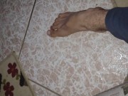 Preview 3 of My feet stepping in cum