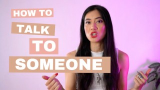 Hoe je met iemand moet praten