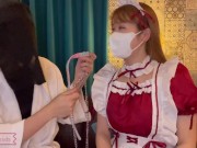 Preview 5 of The maid's pussy and throat are fucked. Massive face-fucking as it is/Japanese couple/amateur