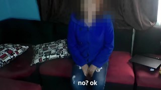 Junges Lateinamerikanisches Mädchen, Erst 21 Jahre Alt, Geht Zum Pornocasting Und Will Einen Guten Schwanz