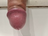 I Make my Dick Very Hard Before Making One of my Piss in the Sink