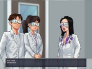 Preview 2 of Summertime saga #73 - Wearing x-ray glasses with my friends - Gameplay