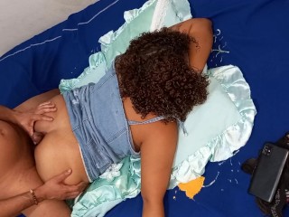 Brazilian 18 Year old getting Fucked, Amateur Sex Big Ass Baby