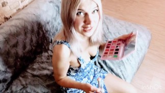 Fucked a young hottie while she was getting ready for a date