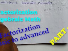 Factorization Math Slove by Bikash Edu Care Episode 9