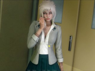 visual novel, babe, fetish, hot blonde