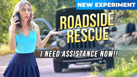 Concept: Roadside Rescue by TeamSkeet Labs feat. Anya Olsen - Stranded Teen Fucks A Filthy Stranger