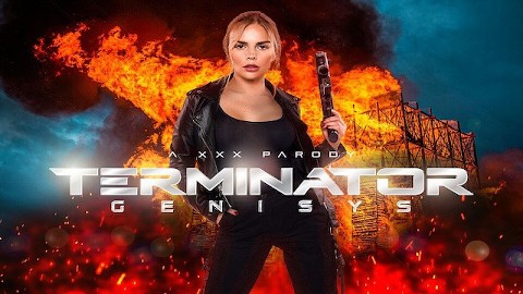 Busty Kate Dalia as terminator Sarah Connor é realmente difícil caralho