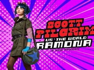 Serena Hill as RAMONA FLOWERS Fucks with SCOTT PILGRIM