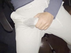 Cumming in my sweats