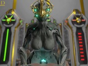 Preview 3 of Nyx Prime Warframe Riding Animation