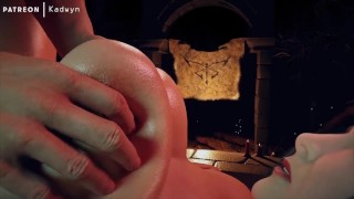 Ada Wong Getting A Big Anal Creampie By Dr Salvador Chainsaw Man In Resident Evil 4 Remake