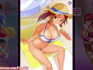 big tits, animation, hentai anime, hentai gameplay