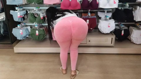 Unknown woman from the mall, she catches me spying on her and invites me to fuck at her house