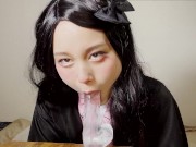Preview 4 of Japanese otaku girl masturbates in N*zuko costume.💕hentai