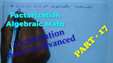 Factorization Math Slove by Bikash Edu Care Episode 17