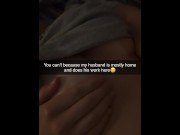 Preview 3 of Teacher wants to cheat with Guy in Classroom Snapchat