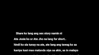 Tagalog Sex Story- Ate Jho, ang matanda kong ka officemate
