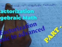 Factorization Math Slove by Bikash Edu Care Episode 19