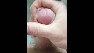 Soft to hard masturbating