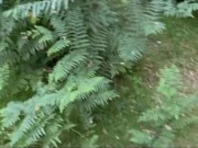 Preview 4 of British amateur red head wife fucking in the forest