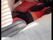 Preview 1 of dash fills his violet from the incredibles with cum after he fucks her small pussy