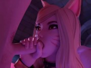 Preview 5 of casting call public Ahri and KDA filled with cum in gangbang