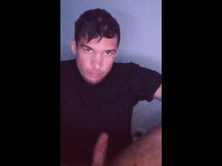 Blake Jacking his Big Dick off Jerk off Session Fucks a Pocket Pussy Stroking Huge Cock Mixed Guy