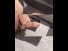 Getting horny, stroking cock, need to cum all over you