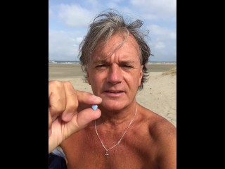 UltimateSlut Christophe PLAGE NUE PARTIE 1