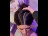 Teen Suck and Takes a HUGE Facial