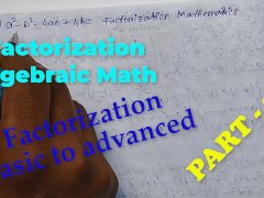 Factorization Math Slove by Bikash Edu Care Episode 23