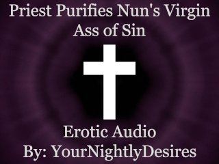 audio only, erotic audio, priests fucking nuns, solo male