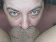 Preview 3 of Unreal blowjob at 69 until he cummed three times down her throat