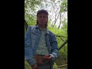 Preview 4 of Masturbating in the woods