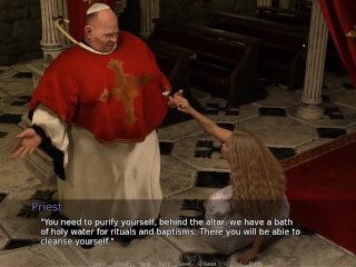 Project Myriam Gameplay #17 Horny PriestWants A_Blonde Sex Slave
