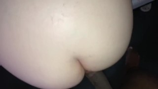 Step Sister Wakes up from Step Brother's Hard Cock and tells him to come inside Her!